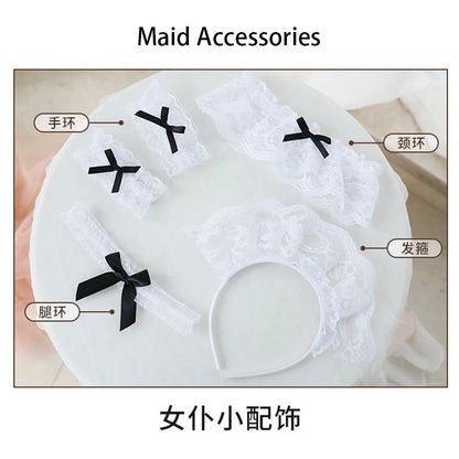 Japanese Maid Cosplay Set