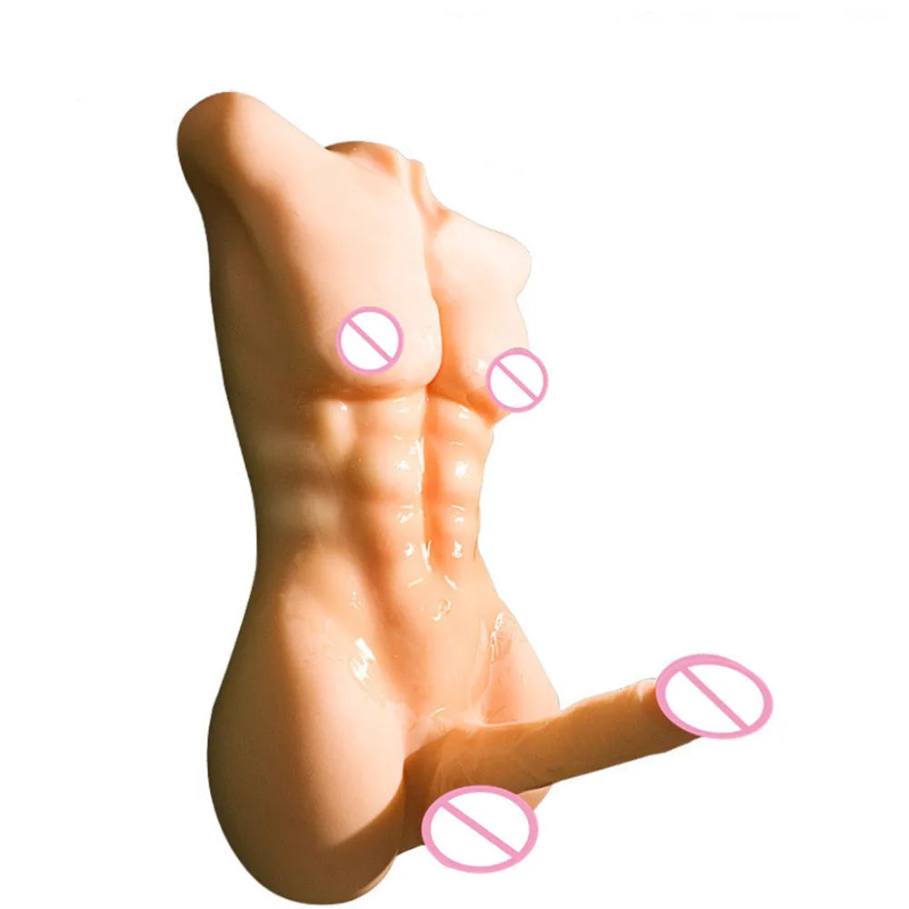 Realistic Muscular Male Torso Sex Doll