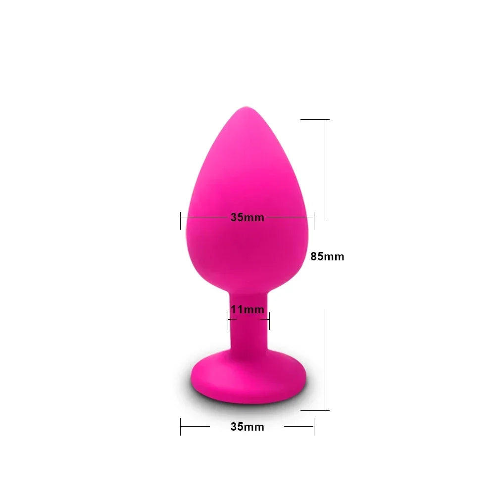 Soft Silicone Anal Butt Plug