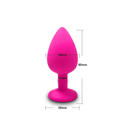 Soft Silicone Anal Butt Plug