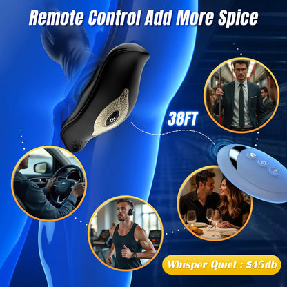 Multi-Functional Prostate Massager & Anal Plug