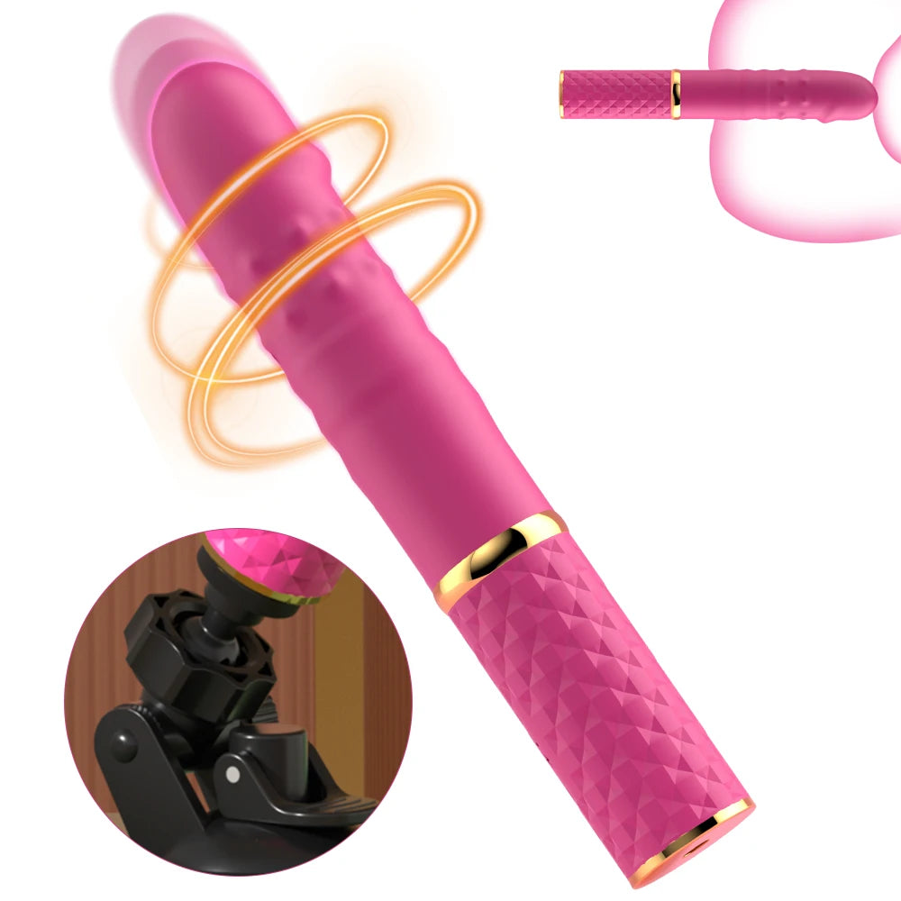 Luxe Bloom – Beginner Telescopic Dildo Vibrator