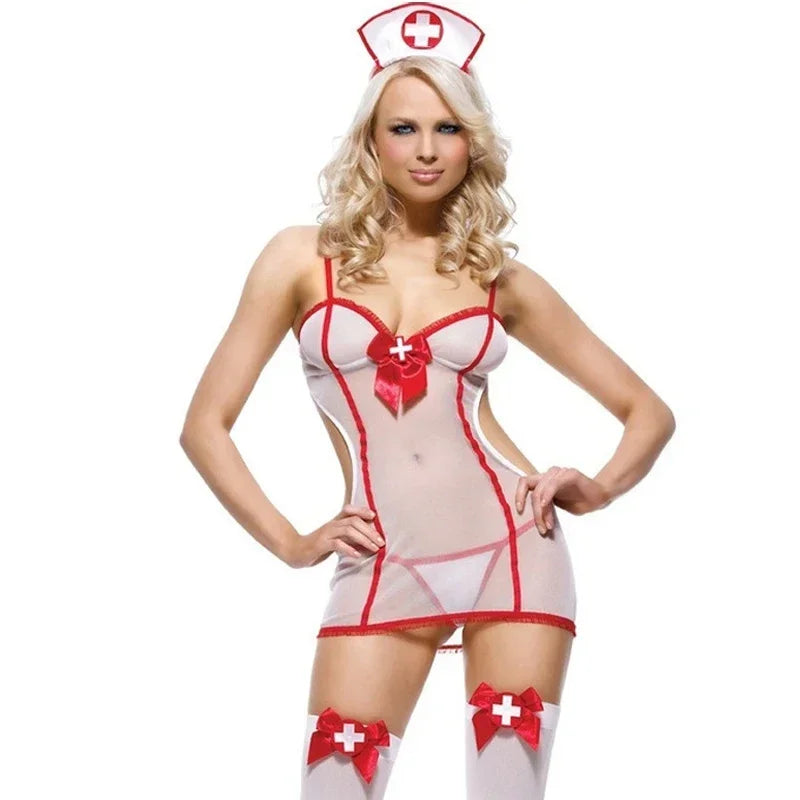 Sexy Nurse Lingerie Costume