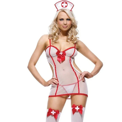 Sexy Nurse Lingerie Costume