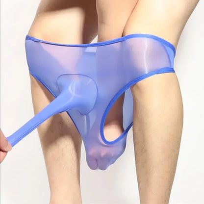 Glossy Sheer Men’s Panties