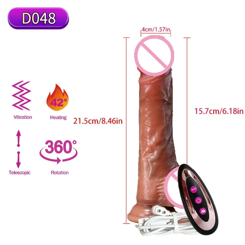 Realistic Dildo Vibration
