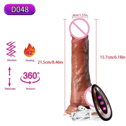 Realistic Dildo Vibration