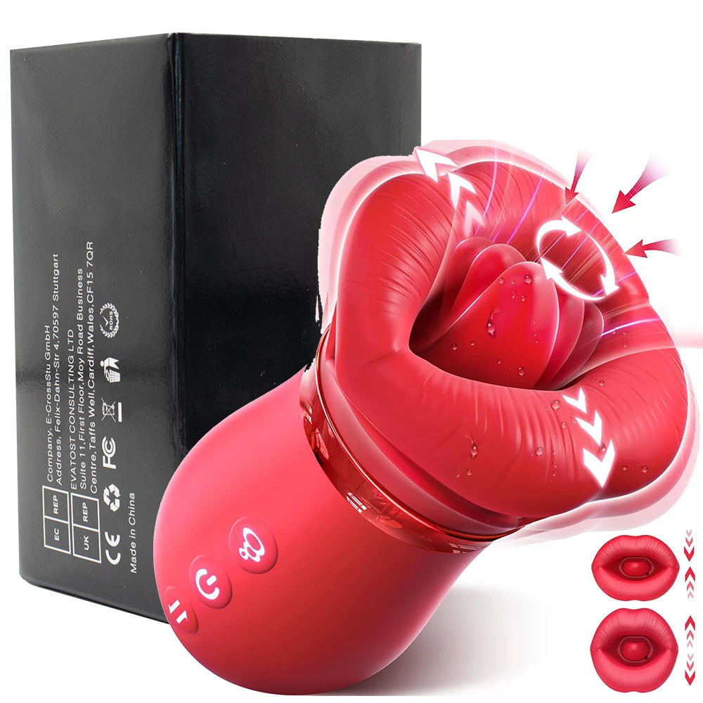 Luxe Bloom 4-in-1 App-Controlled Vibrator – Clitoral, Nipple & Anal Stimulation