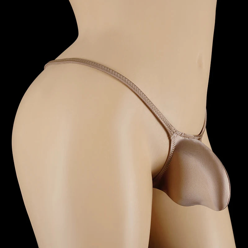 Sexy Swim Thongs with Contour Pouch