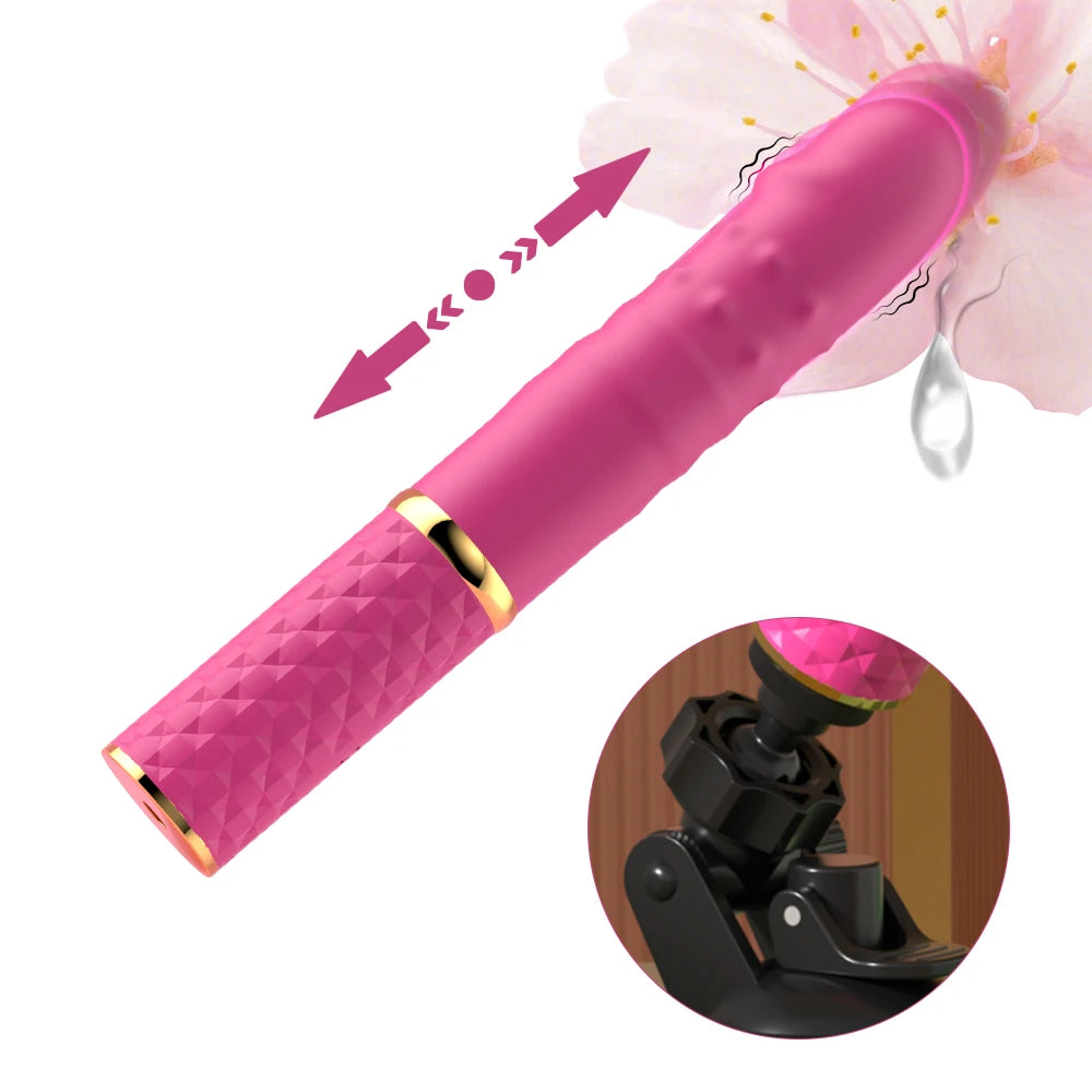 Luxe Bloom – Beginner Telescopic Dildo Vibrator