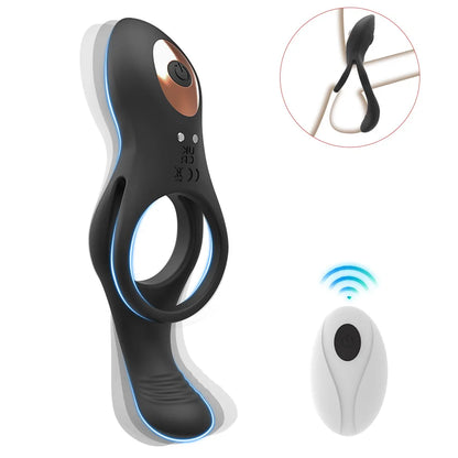 Double Vibrating Penis Ring