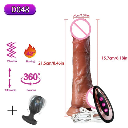 Realistic Dildo Vibration