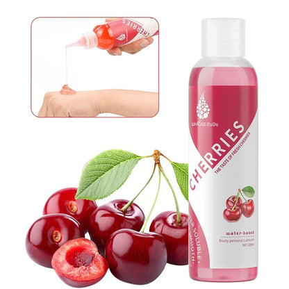 Large Capacity Anal Lubricant with Flavor