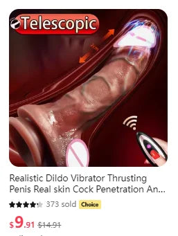 Realistic Dildo Vibration