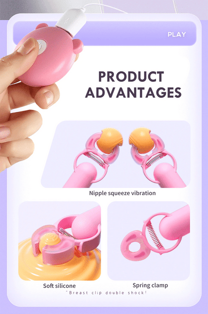 Vibrating Nipple Clamps
