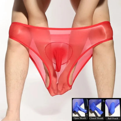 Glossy Sheer Men’s Panties