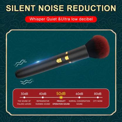 Makeup Brush G Spot Vibrator – Discreet Luxury Pleasure Wand