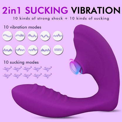 Clitoral Sucking Vibrator – Double Orgasm Smart Pleasure Toy