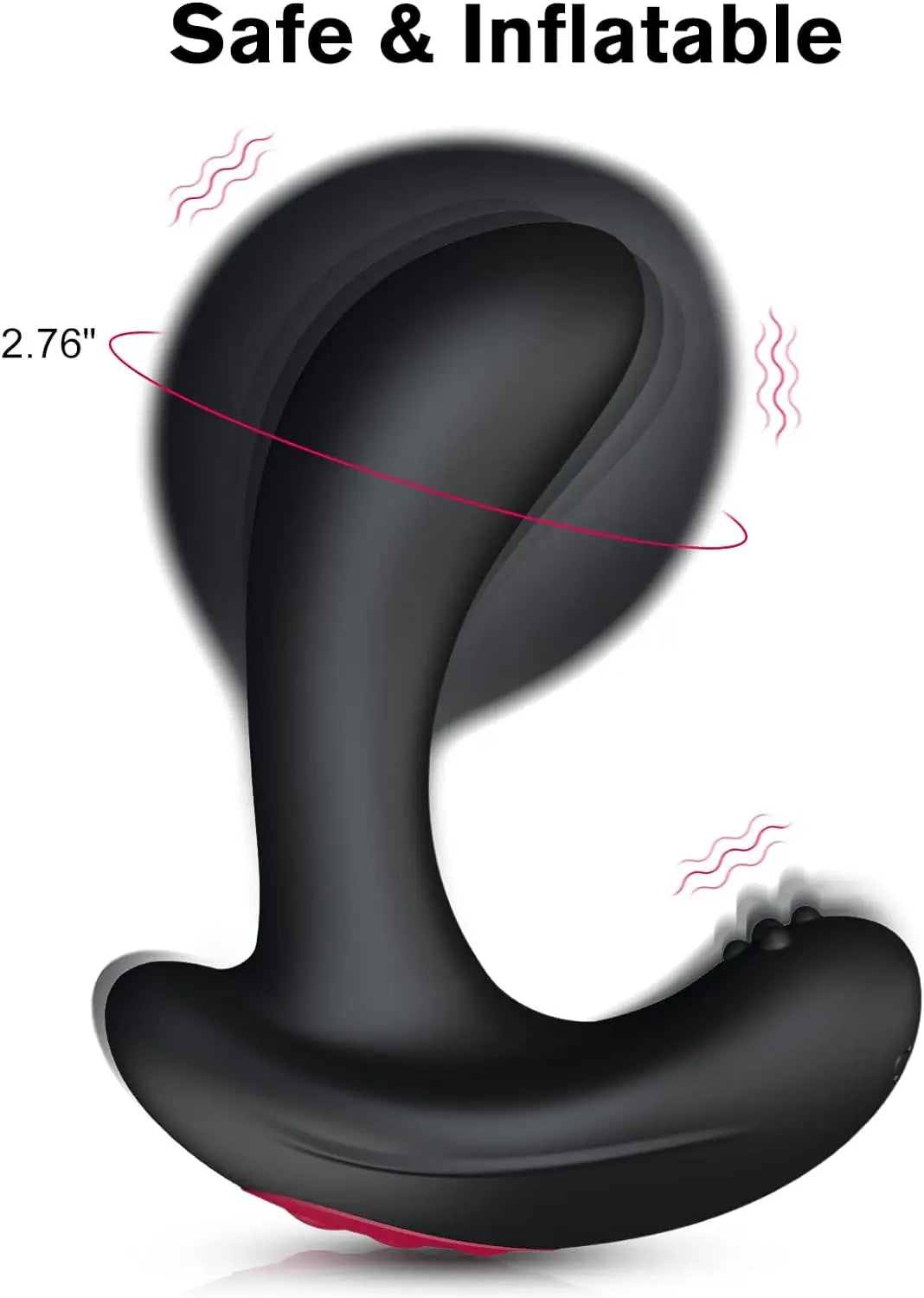 Inflatable Anal Vibrator