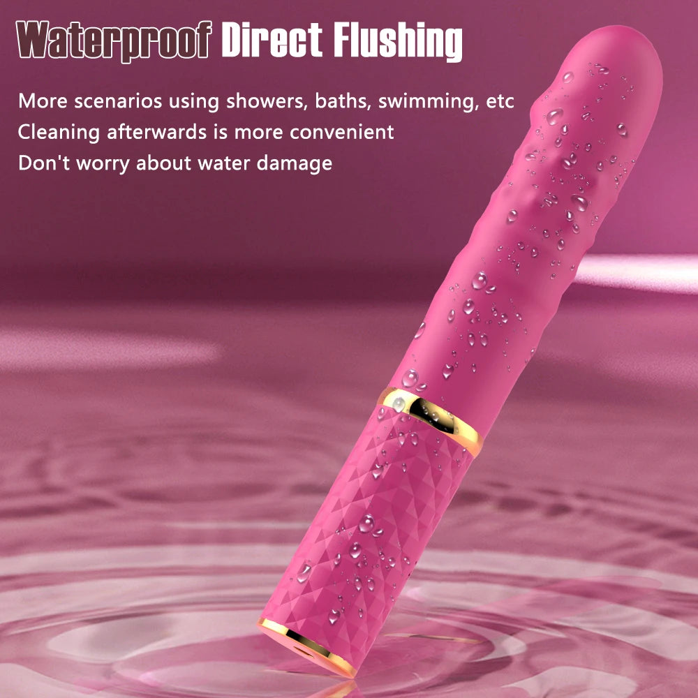 Luxe Bloom – Beginner Telescopic Dildo Vibrator