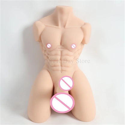 Realistic Muscular Male Torso Sex Doll