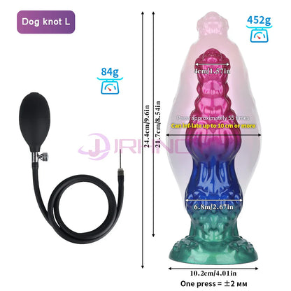 Inflatable Anal Plug – BDSM & Prostate Massager for Men & Women