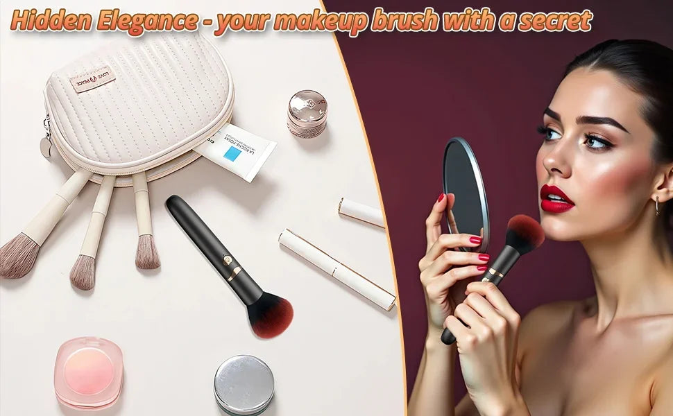 Makeup Brush Style Bullet Vibrator