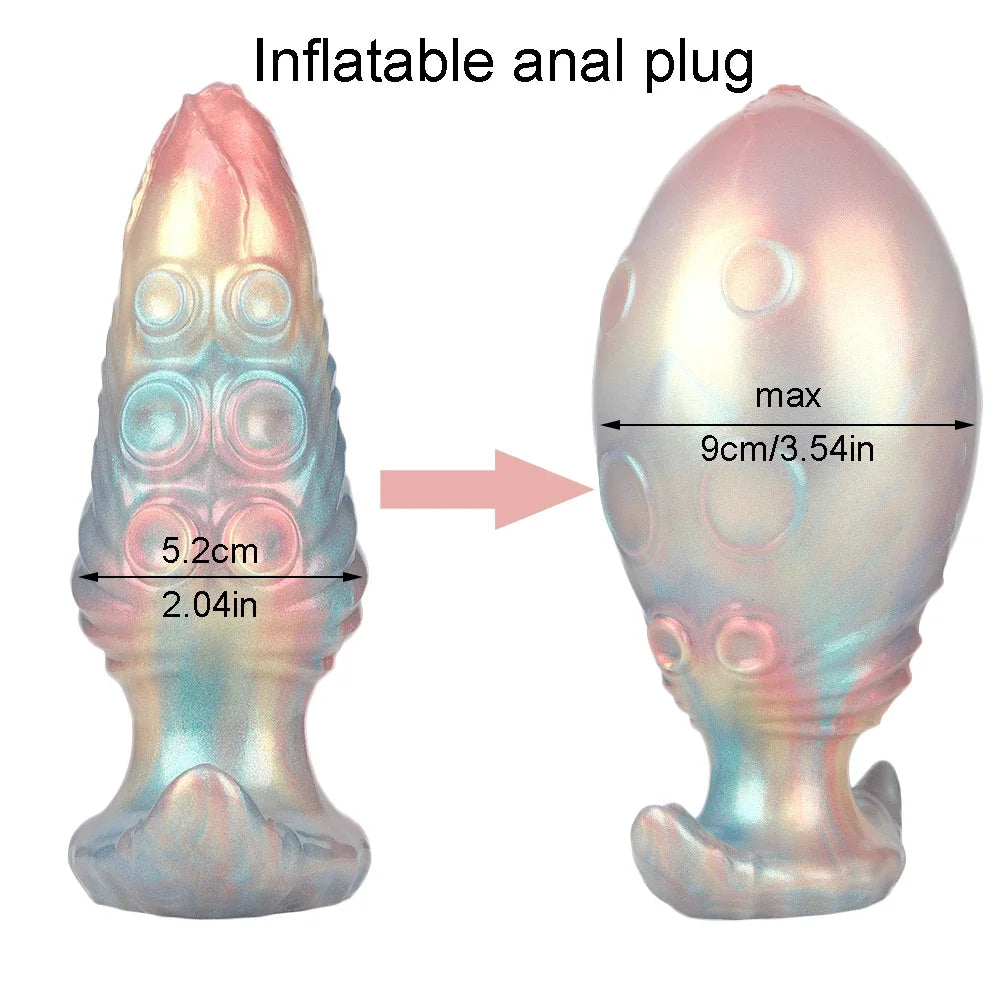 Inflatable Anal Plug – BDSM & Prostate Massager for Men & Women
