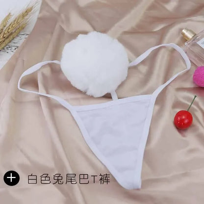 Cute Fox or Rabbit Tail Lingerie