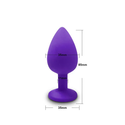 Soft Silicone Anal Butt Plug