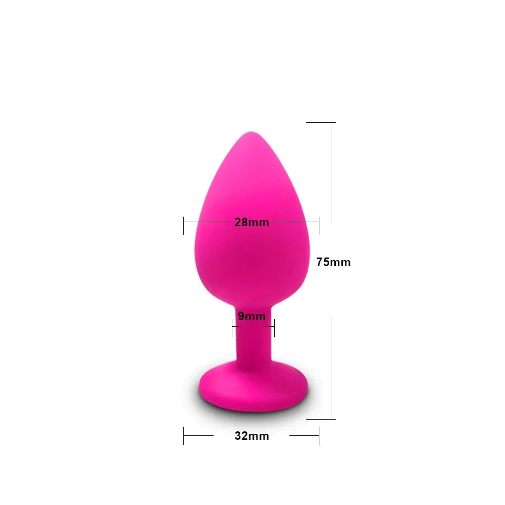 Soft Silicone Anal Butt Plug