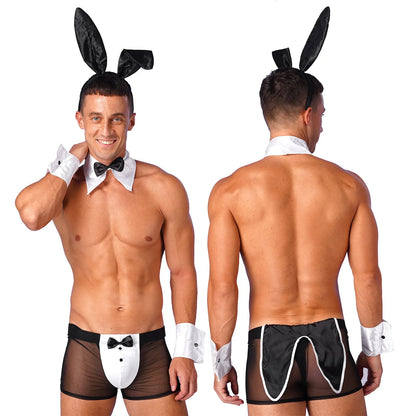 Men’s Bunny Lingerie Set