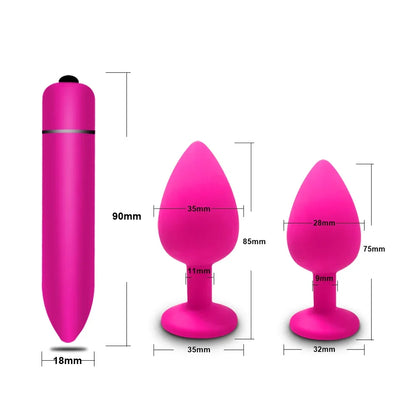 Soft Silicone Anal Butt Plug