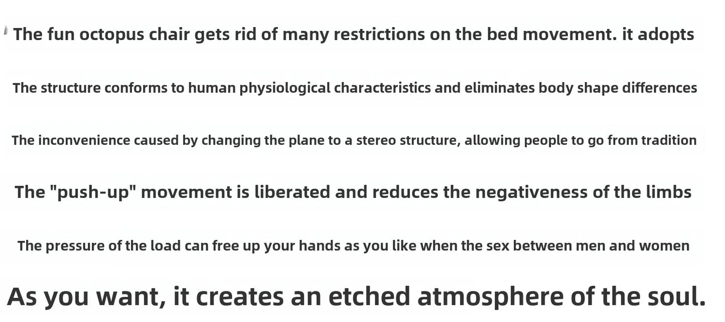 Multifunctional Sex & SM chair