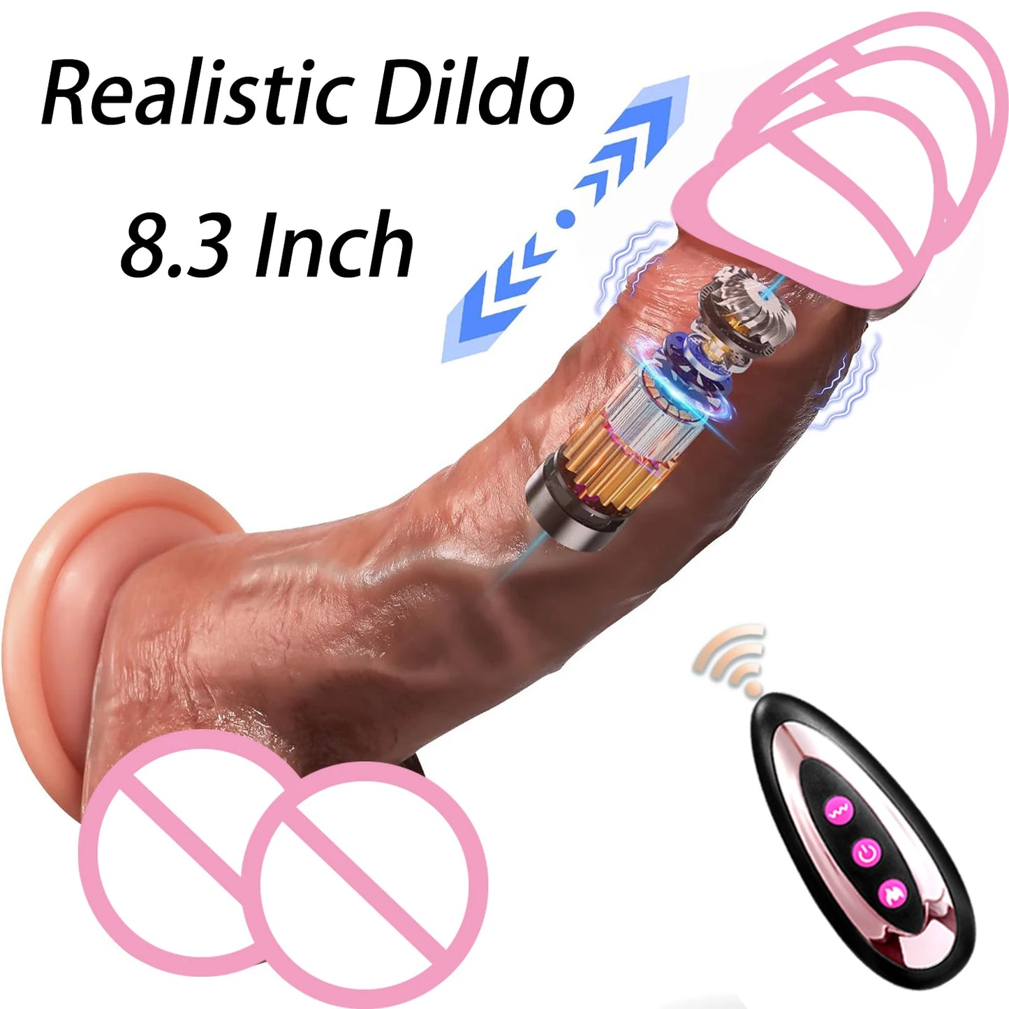 Realistic Dildo Vibration
