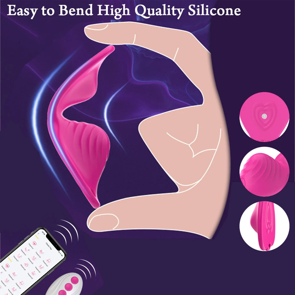 Butterfly Vibrator – Wearable Dual-Motor Pleasure