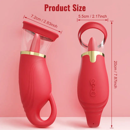 Powerful Swing Tongue Licking Vibrator
